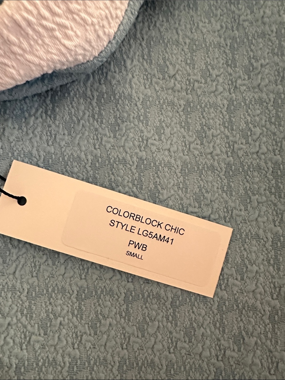L'AGENCE Adeline Cardigan and Coco Mini Skirt Cover-Up in powder blue - Picture 4 of 4